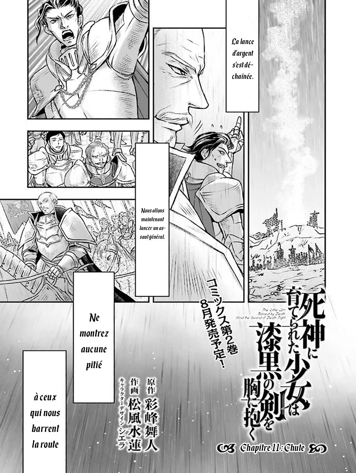 Shinigami Ni Sodaterareta Shoujo Wa Shikkoku No Tsurugi Wo Mune Ni Idaku: Chapter 11 - Page 1